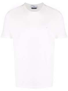 Stone Island футболка с вышитым логотипом