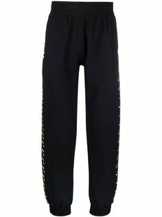 Versace спортивные брюки с принтом La Greca