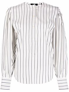 Isabel Marant шелковая рубашка Sotalki с длинными рукавами