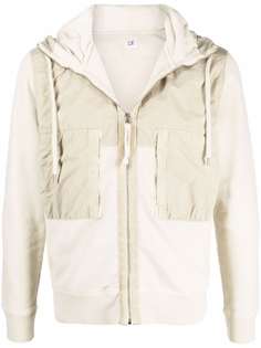 C.P. Company drawstring zip-up hoodie