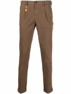 Manuel Ritz charm-detail cotton chinos
