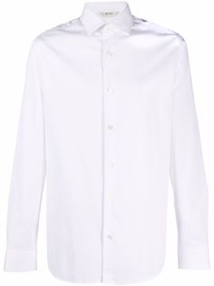 Z Zegna рубашка со срезанным воротником