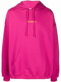 VETEMENTS logo-print oversized hoodie