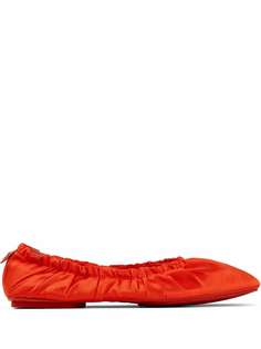 Jimmy Choo Bardo satin slippers