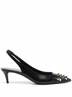 Valentino Garavani Rockstud-embellished slingback pumps