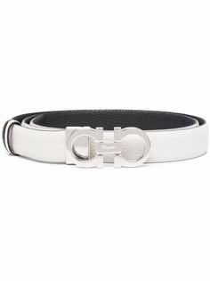 Salvatore Ferragamo Donna leather buckle belt