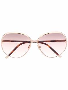 TOM FORD Eyewear oversized frame sunglasses