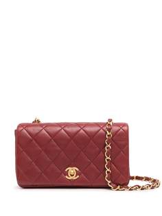 Chanel Pre-Owned стеганая сумка на плечо 1990-х годов