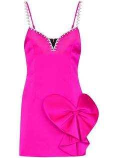 AREA платье мини Sweetheart Bow