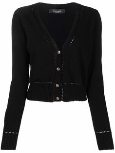 Versace кардиган с V-образным вырезом