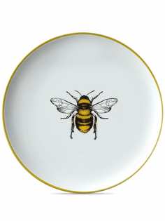 Les-Ottomans тарелка Insetti Collection с ручной росписью