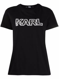 Karl Lagerfeld футболка Karl с логотипом