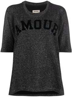 Zadig&Voltaire футболка Portland Amour