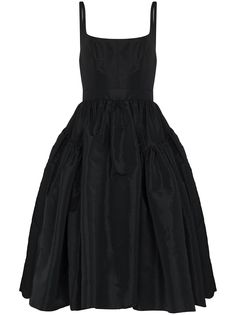 Alexander McQueen платье миди со сборками