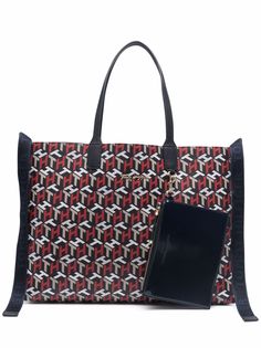 Tommy Hilfiger сумка-тоут с монограммой
