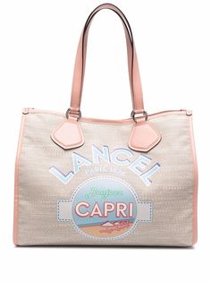 Lancel сумка-тоут с логотипом