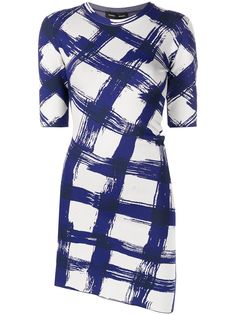 Proenza Schouler топ асимметричного кроя в клетку гингем