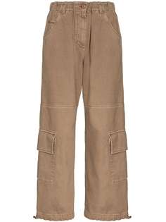 Brunello Cucinelli зауженные брюки карго