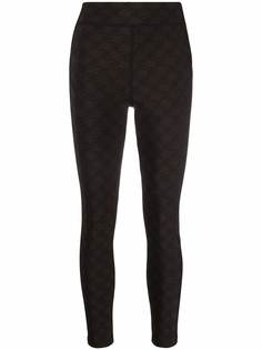 Fendi легинсы с узором FF Karligraphy