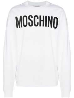 Moschino толстовка с логотипом