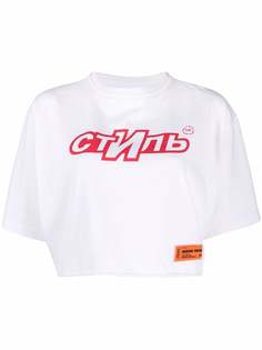 Heron Preston укороченная футболка