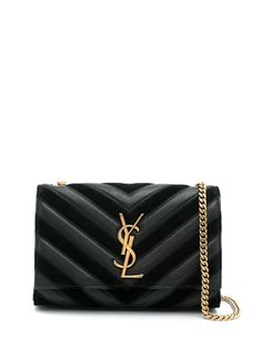 Saint Laurent стеганая сумка на плечо Kate