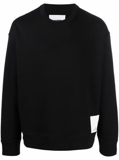 Jil Sander свитер с нашивкой