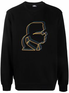 Karl Lagerfeld толстовка с высоким воротником и логотипом Karl