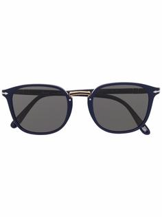 Persol солнцезащитные очки в круглой оправе