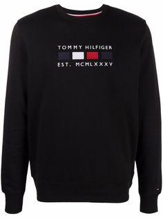 Tommy Hilfiger толстовка с вышитым логотипом