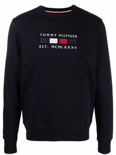 Tommy Hilfiger толстовка с вышитым логотипом