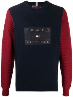 Tommy Hilfiger толстовка в стиле колор-блок
