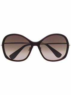 Max Mara солнцезащитные очки в массивной оправе