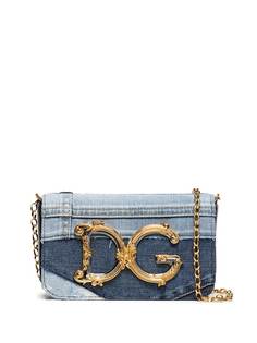 Dolce & Gabbana джинсовая мини-сумка DG Girls