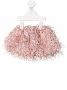 Miss Blumarine юбка с эффектом металлик