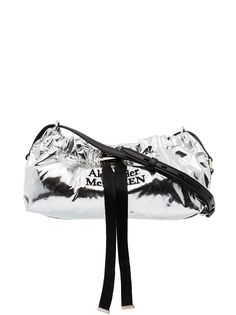 Alexander McQueen мини-сумка Bundle с логотипом