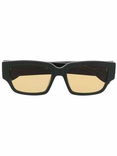 Alexander McQueen Eyewear солнцезащитные очки в квадратной оправе
