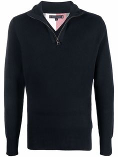 Tommy Hilfiger джемпер с воротником на молнии