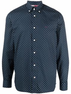 Tommy Hilfiger рубашка с геометричным принтом