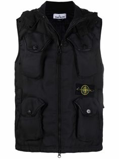 Stone Island жилет с карманами