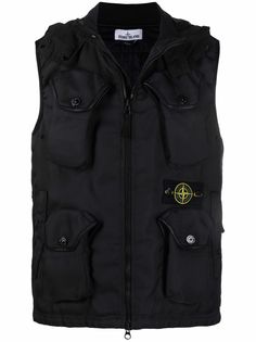 Stone Island жилет с карманами