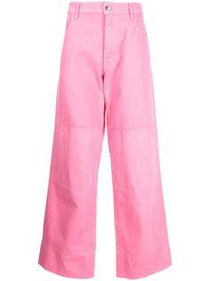 Raf Simons wide-leg flared trousers