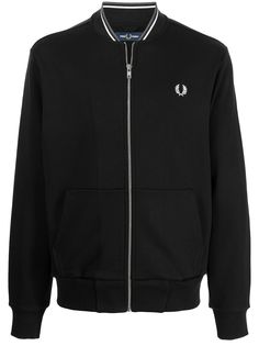 FRED PERRY однотонный бомбер