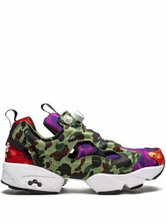 Reebok кроссовки Instapump Fury OG из коллаборации с BAPE