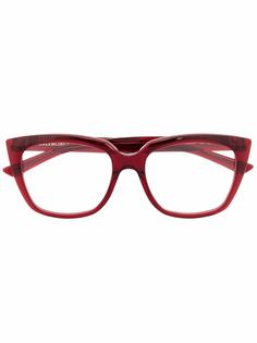 Balenciaga Eyewear очки в прозрачной оправе кошачий глаз