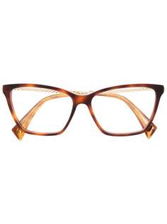 LANVIN очки в квадратной оправе черепаховой расцветки