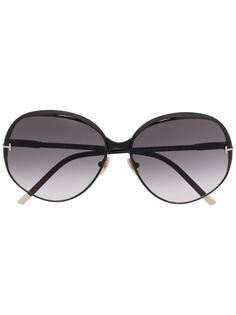 TOM FORD Eyewear солнцезащитные очки в круглой оправе