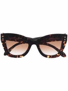 Isabel Marant Eyewear солнцезащитные очки черепаховой расцветки