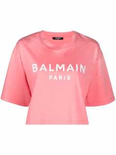 Balmain футболка с логотипом