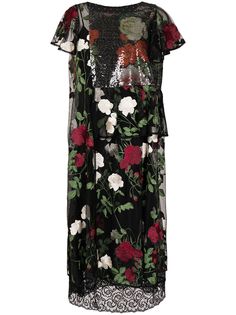 Antonio Marras платье-трапеция с цветочным принтом